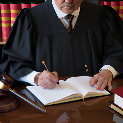 תמונה של עורך דין צוואות וירושה יושב ליד שולחן, מוקף במסמכים וספרים משפטיים, תוך שימת דגש על מומחיותם וידעם.